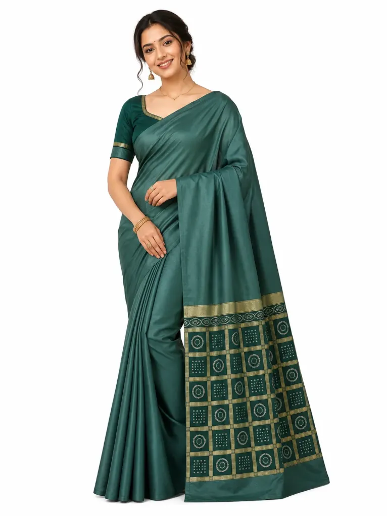 Emerald Modal Silk Saree
