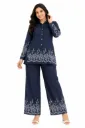 Elegant Indigo Co-ord Suit
