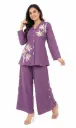 Lavender Floral Co-Ord Set