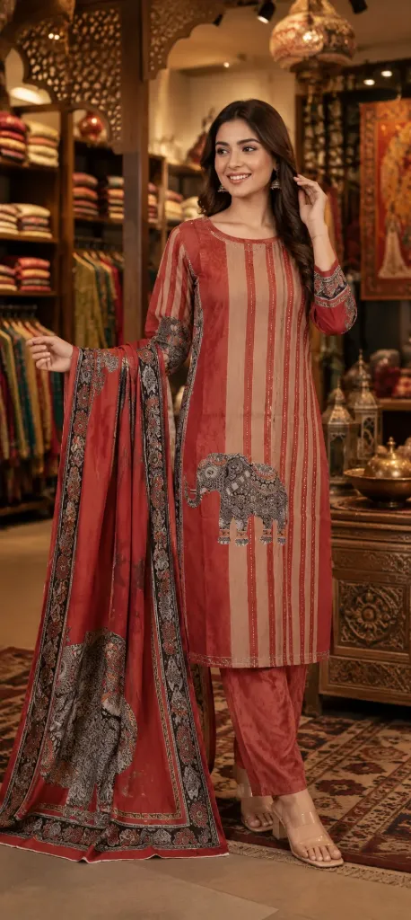 Elephant Charm Kurta Set