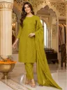 Olive Grace Cotton Suit