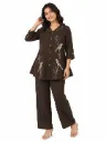 Elegant Bird Motif Co-Ord