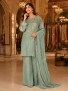 Royal Bloom Palazzo Set