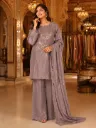 Royal Bloom Palazzo Set