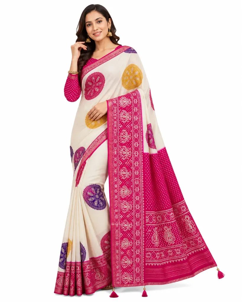 Rangoli Charm Saree