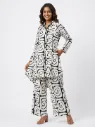 Abstract Swirl Palazzo Set