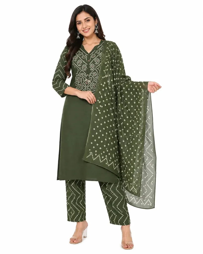 [G09] Olive Grace Kurta Set (38)